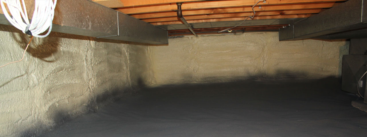Cambridge spray foam insulation for crawl spaces